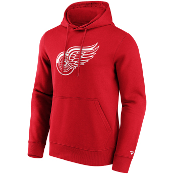 Detroit Red Wings hanorac de bărbați cu glugă Primary Logo Graphic Hoodie red