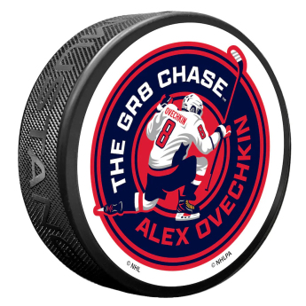 Washington Capitals puc Alex Ovechkin #8 The GR8 Chase Hockey