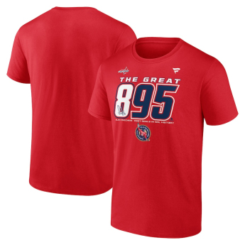 Washington Capitals tricou de bărbați Alex Ovechkin #8 The GR8 Chase Scorer 895 red