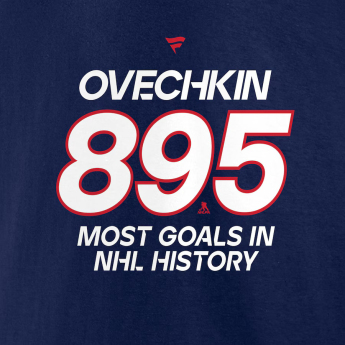 Washington Capitals tricou de bărbați Alex Ovechkin #8 Washington Capitals The GR8 Chase Scorer Name & Number