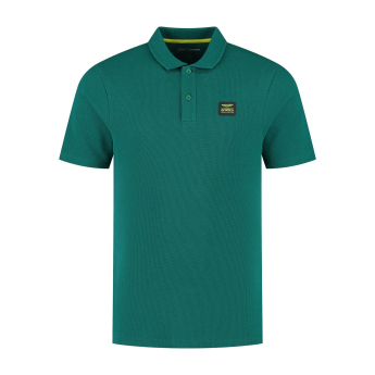 Aston Martin tricou polo Tech Waffle green F1 Team 2025