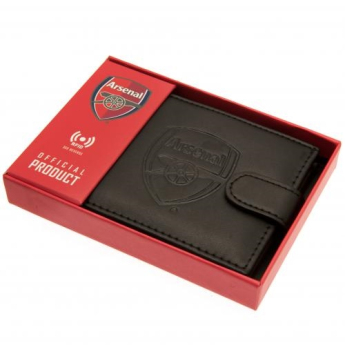 FC Arsenal portofel de piele Rfid black
