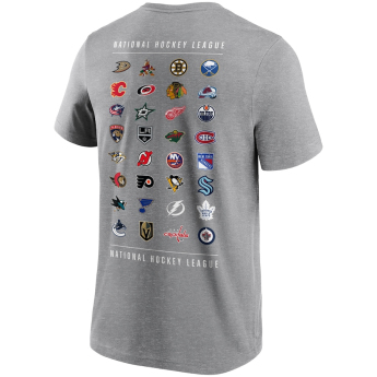 NHL produse tricou de bărbați NHL All Team Graphic grey