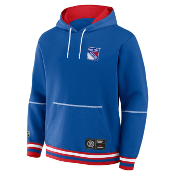 New York Rangers hanorac de bărbați cu glugă Foundation blue