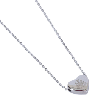 Newcastle United colier Stainless Steel Heart Necklace