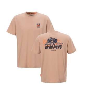 Red Bull KTM tricou de bărbați gear brown 2025