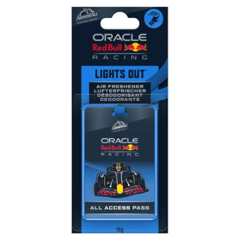 Red Bull Racing odorizant auto Armorall hanging card F1 blue
