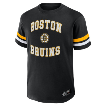 Boston Bruins tricou de bărbați Foundation black