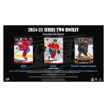 NHL cutii Cărți de hochei NHL 2024-25 Upper Deck Series 2 Tin Box