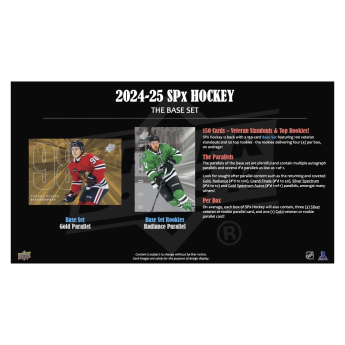 NHL cutii Cărți de hochei NHL 2024-25 Upper Deck SPx Hockey Hobby Box