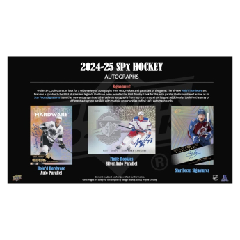 NHL cutii Cărți de hochei NHL 2024-25 Upper Deck SPx Hockey Hobby Box