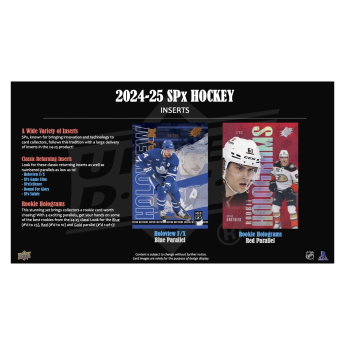 NHL cutii Cărți de hochei NHL 2024-25 Upper Deck SPx Hockey Hobby Box