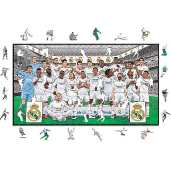 Real Madrid puzzle din lemn Team 500 pcs