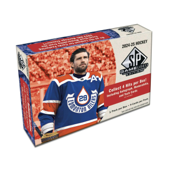 NHL cutii Cărți de hochei NHL 2024-25 Upper Deck SP Game Used Hobby Box