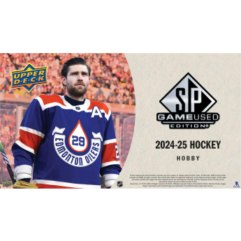 NHL cutii Cărți de hochei NHL 2024-25 Upper Deck SP Game Used Hobby Box