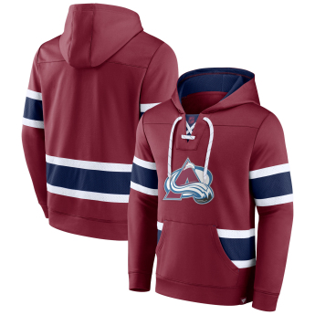 Colorado Avalanche hanorac de bărbați cu glugă Iconic NHL Exclusive Pullover Hoodie