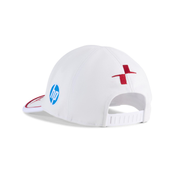 Ferrari șapcă de baseball Leclerc official Teamline Replica white F1 Team 2025