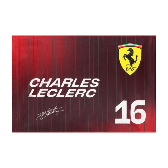 Ferrari drapel Charles Leclerc F1 Team 2025