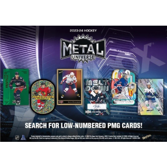NHL cutii Cărți de hochei NHL 2023-24 Upper Deck Skybox Metal Universe Blaster Box