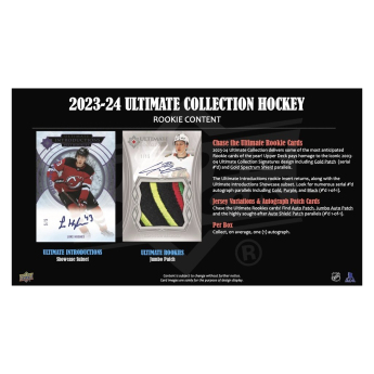 NHL cutii Cărți de hochei NHL 2023-24 Upper Deck Ultimate Hobby Box