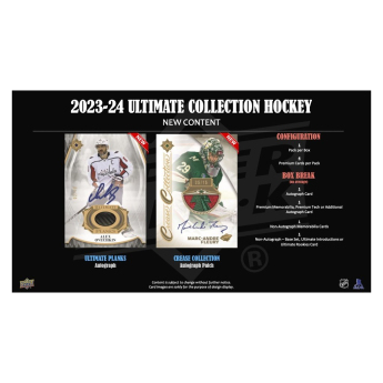NHL cutii Cărți de hochei NHL 2023-24 Upper Deck Ultimate Hobby Box