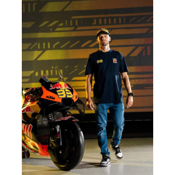 Red Bull KTM tricou de bărbați rider Brad Binder navy 2025