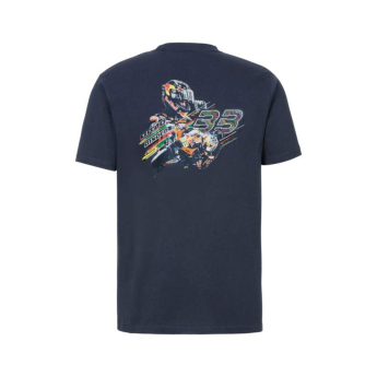 Red Bull KTM tricou de bărbați rider Brad Binder navy 2025