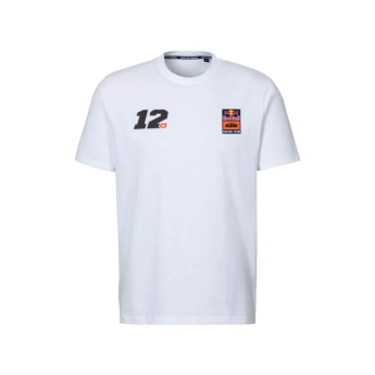 Red Bull KTM tricou de bărbați rider Maverick Vinales white 2025