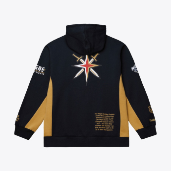Vegas Golden Knights hanorac de bărbați cu glugă Origins Fleece Hoodie Current Logo