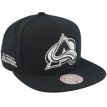 Colorado Avalanche șapcă flat Evergreen Black White Snapback