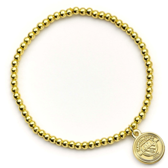 Manchester City brăţară Gold Finish Bead