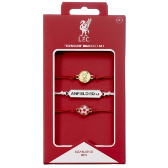 FC Liverpool set 3 brățări Friendship
