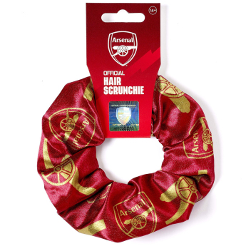 FC Arsenal elastice de păr colourful satin