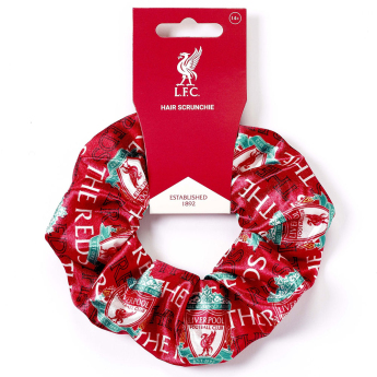 FC Liverpool elastice de păr colourful satin
