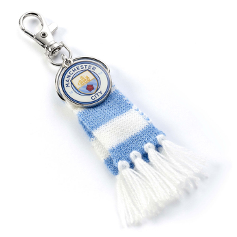 Manchester City breloc pentru geantă Blue Bar Scarf