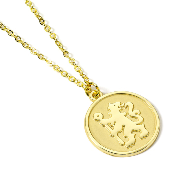 FC Chelsea colier Gold Finish Crest Necklace