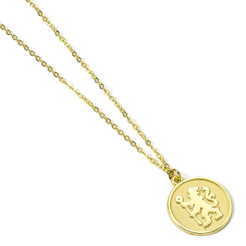 FC Chelsea colier Gold Finish Crest Necklace