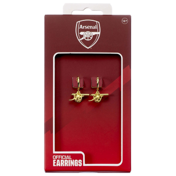 FC Arsenal cercei Gold Finish Cannon Hoop