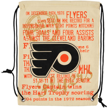Philadelphia Flyers geantă sport Historic Canvas Drawstring