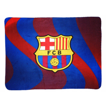 FC Barcelona pătură de lână Swirl