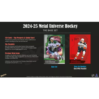 NHL cutii Cărți de hochei NHL 2024-25 Upper Deck Skybox Metal Universe Hobby Box