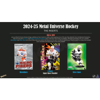 NHL cutii Cărți de hochei NHL 2024-25 Upper Deck Skybox Metal Universe Hobby Box