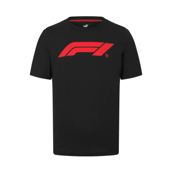 Formula 1 tricou de bărbați Logo black F1 Team 2025