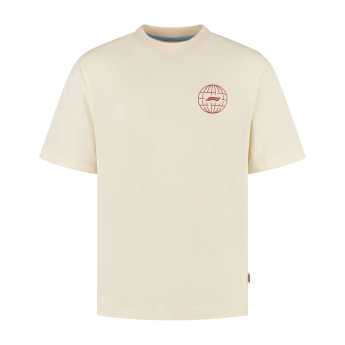 Formula 1 tricou de bărbați Camo Graphic beige F1 Team 2025