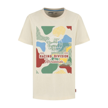 Formula 1 tricou de copii Camo Graphic beige F1 Team 2025