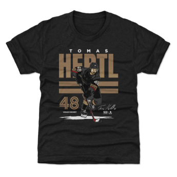 Vegas Golden Knights tricou de copii Tomáš Hertl #48 Poster WHT 500 Level