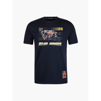 Red Bull KTM tricou de copii #33 Brad Binder Velocity Spirit navy 2025