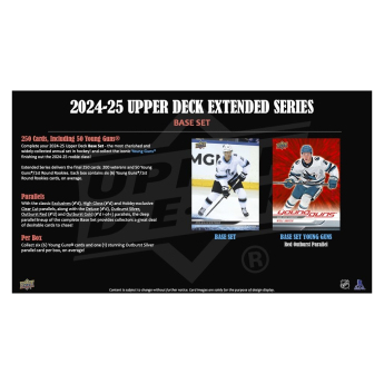NHL cutii Cărți de hochei NHL 2024-25 Upper Deck Extended Series Hobby Box