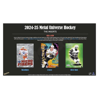 NHL cutii Cărți de hochei NHL 2024-25 Upper Deck Skybox Metal Universe Blaster Box