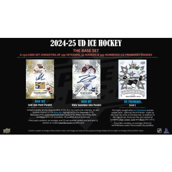 NHL cutii Cărți de hochei NHL 2024-25 Upper Deck Ice Hockey Hobby Box